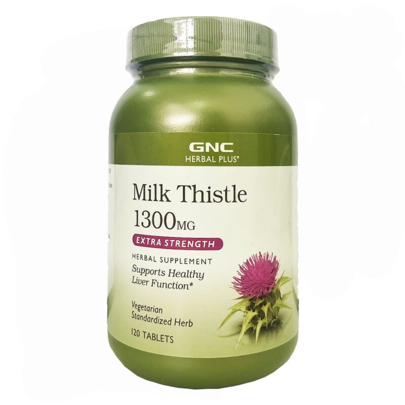 GNC奶薊護肝精華片 Milk Thistle 1300毫克(每2粒)120粒