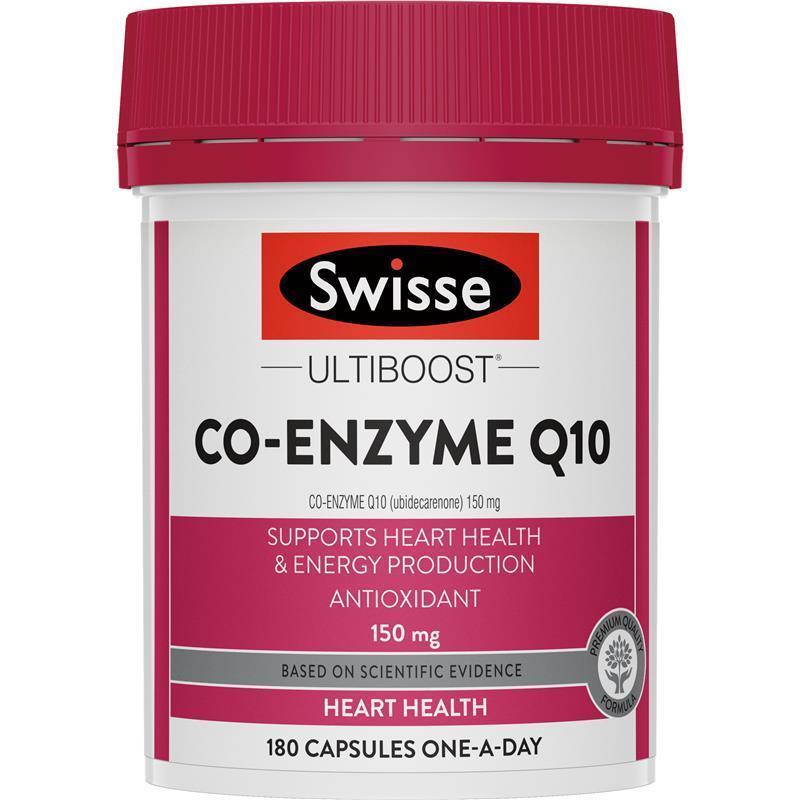 Swisse Co-Enzyme Q10 150mg 輔酶Q1 180粒